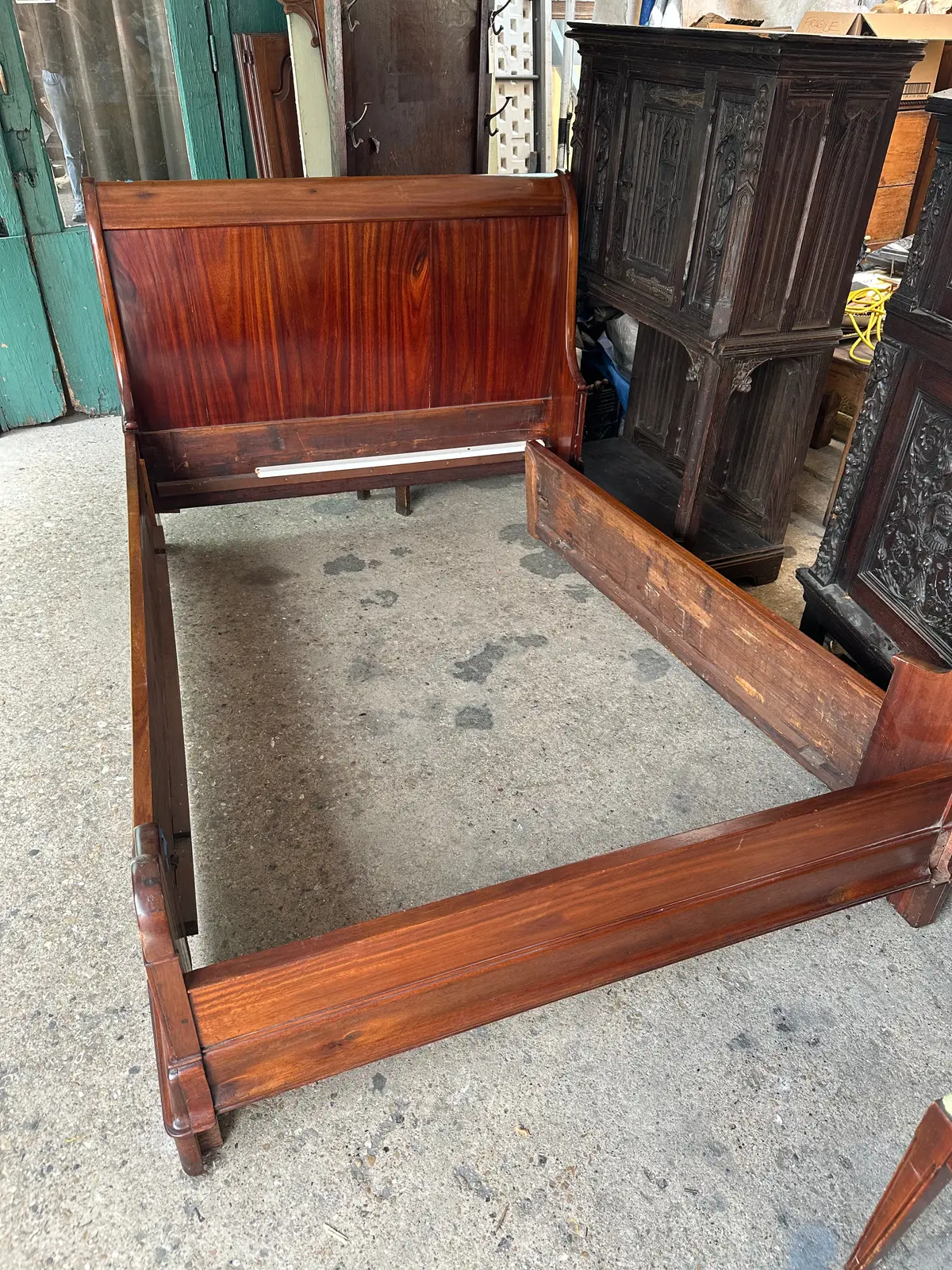 Empire Mahogany Bed 1