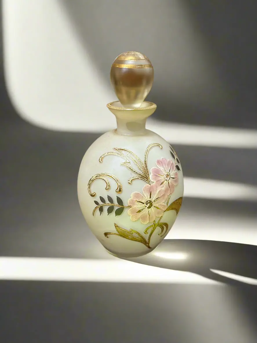 Floral Glass Decanter 1