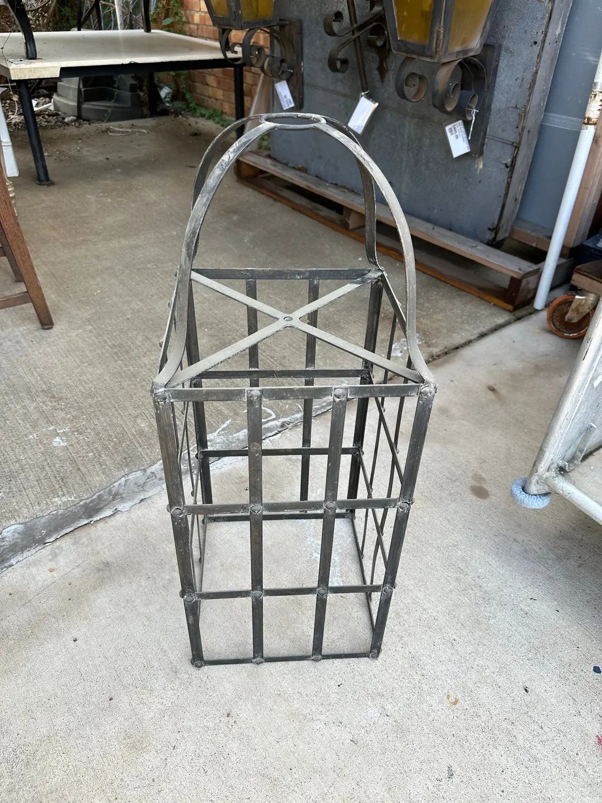 Iron Lantern Cage 1
