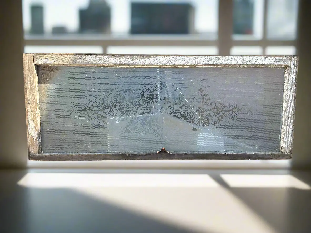 Etched Glass Window 1