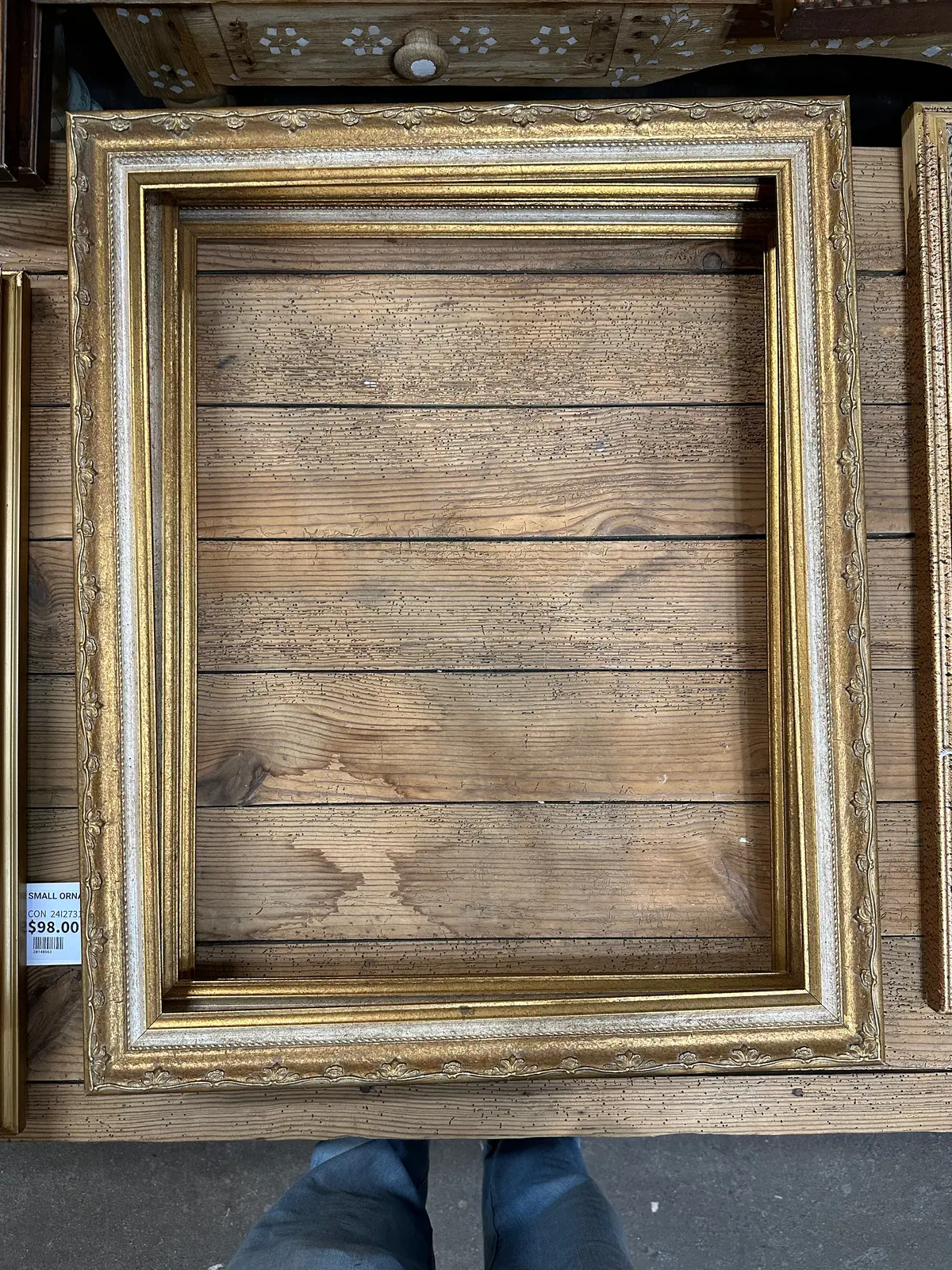 Gold Frame With Ivory 1