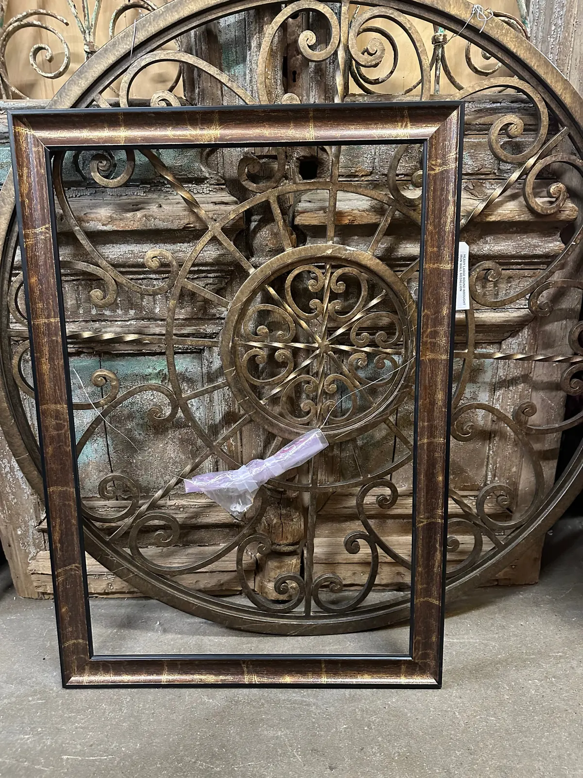 Mottled Copper Finish Frame 1