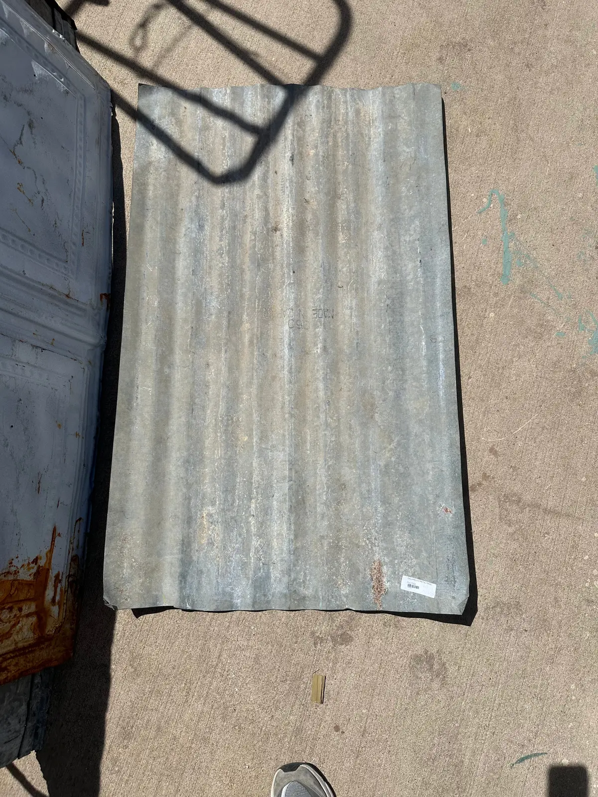 Galvanized Metal Panel 1