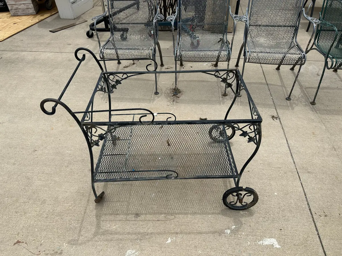 As Found Project Tea Cart For Patio 1