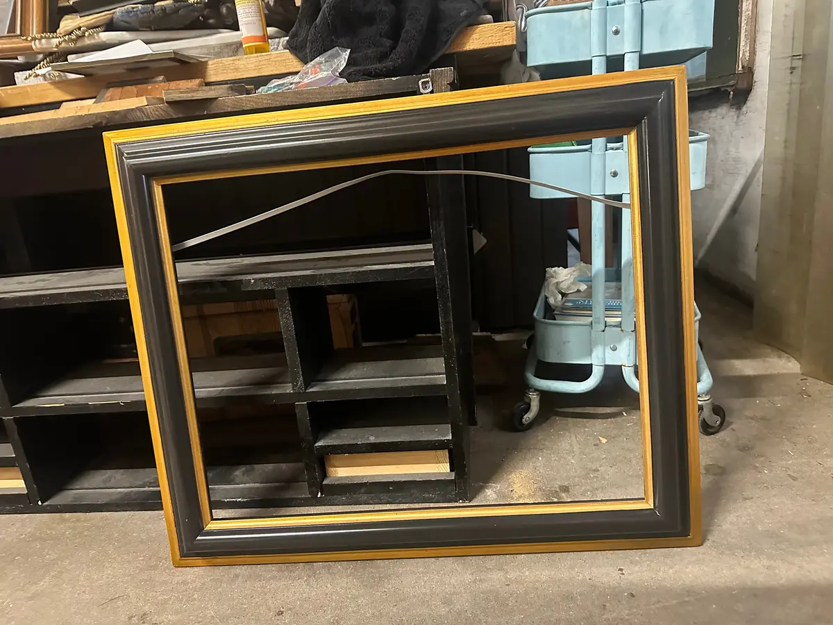 Black And Gold Thick Frame 1