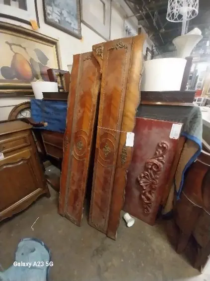 Pair Of Louis Xvi Ornate Bed Rails 1