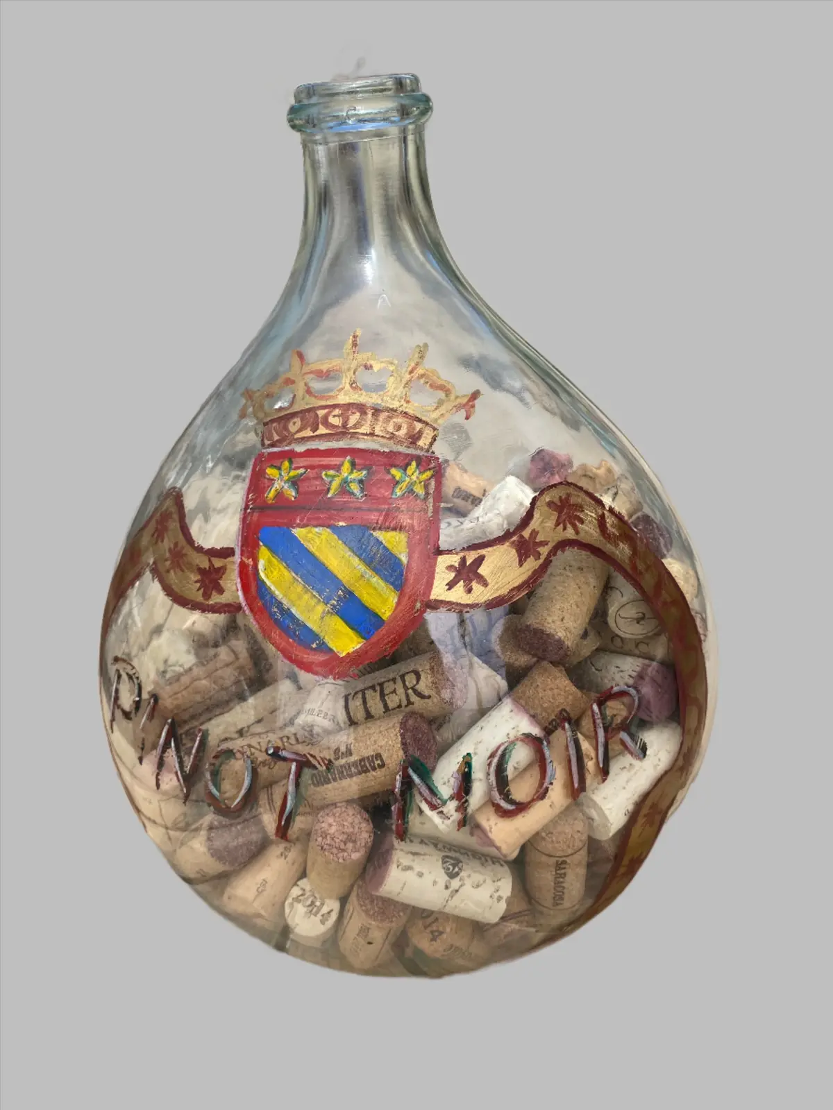 Glass Carboy With Corks 1