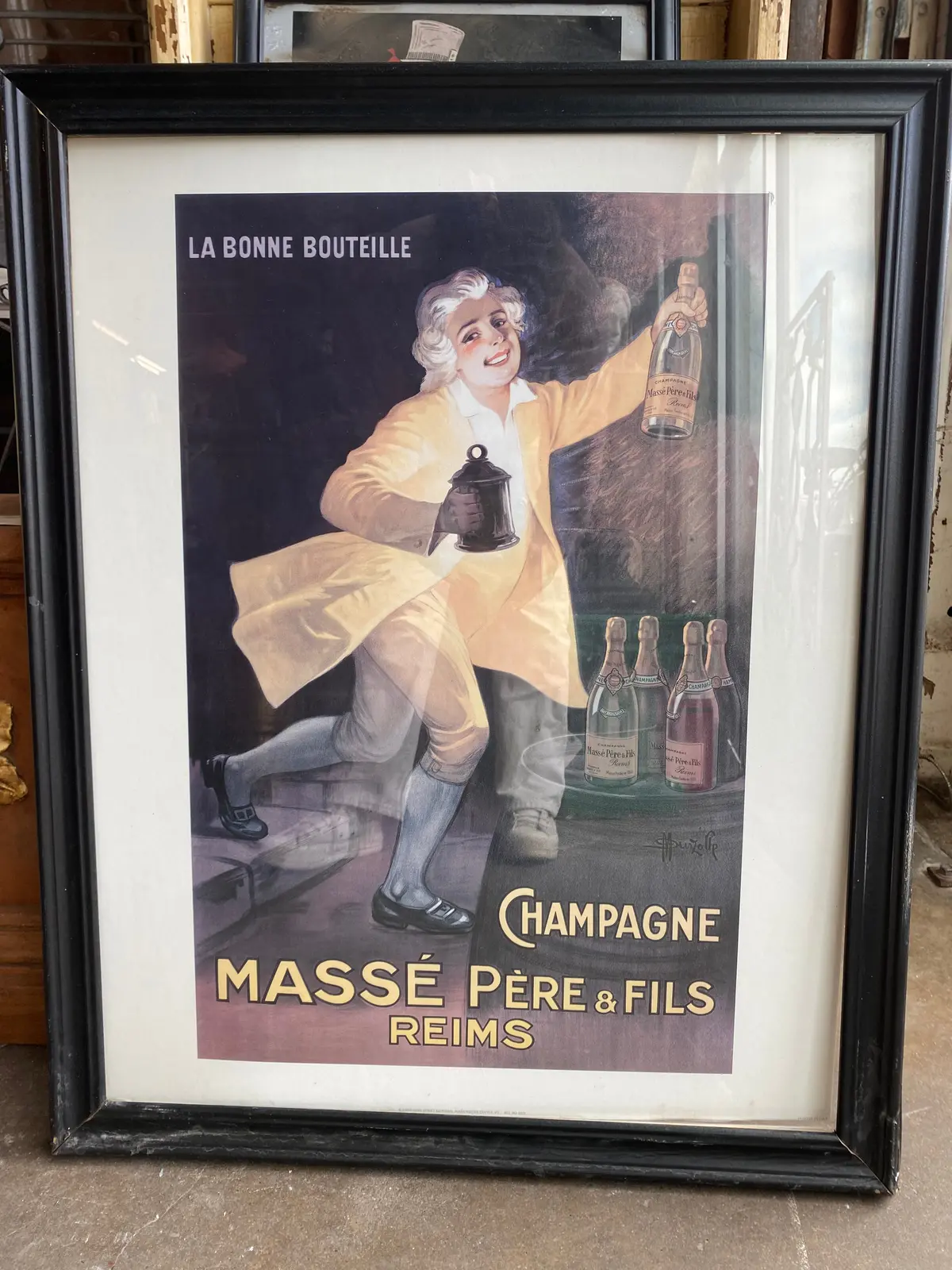 La Bonne Bouteille Framed Poster 1
