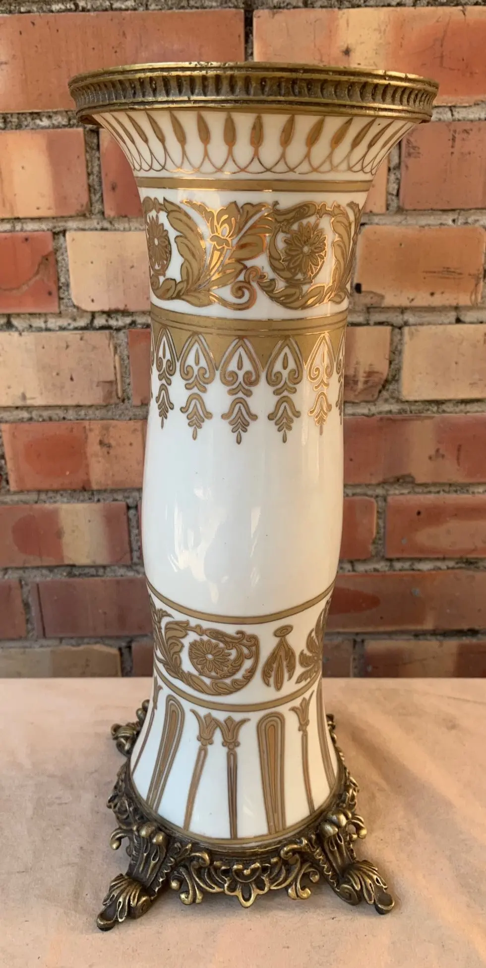 Not Old Ornate Porcelain Vase 1