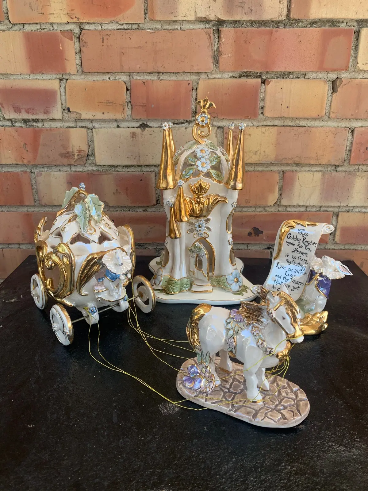 Sold To Ted Set Of 3 Fantasy Decor Pieces - As Found 1