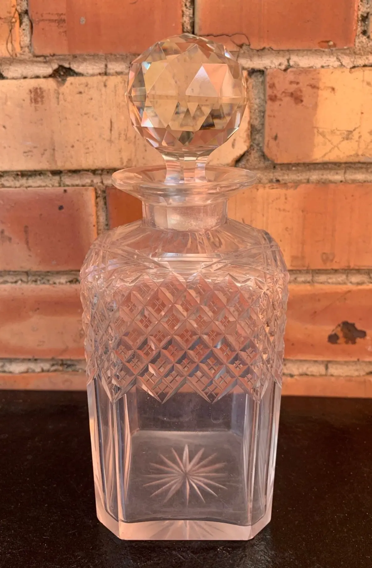 Square Crystal Decanter 1