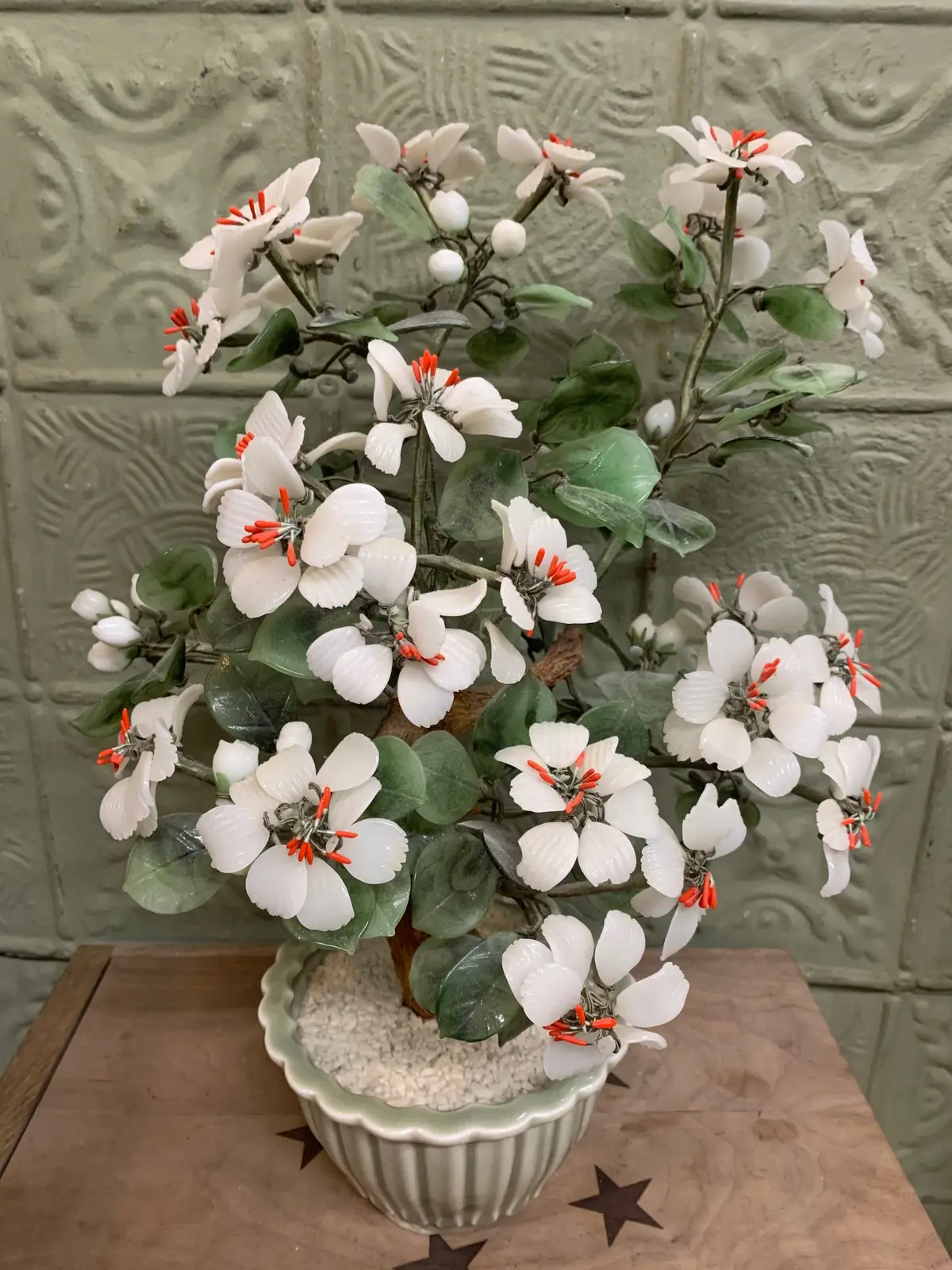 Glass Flower Bonsai Tree 1