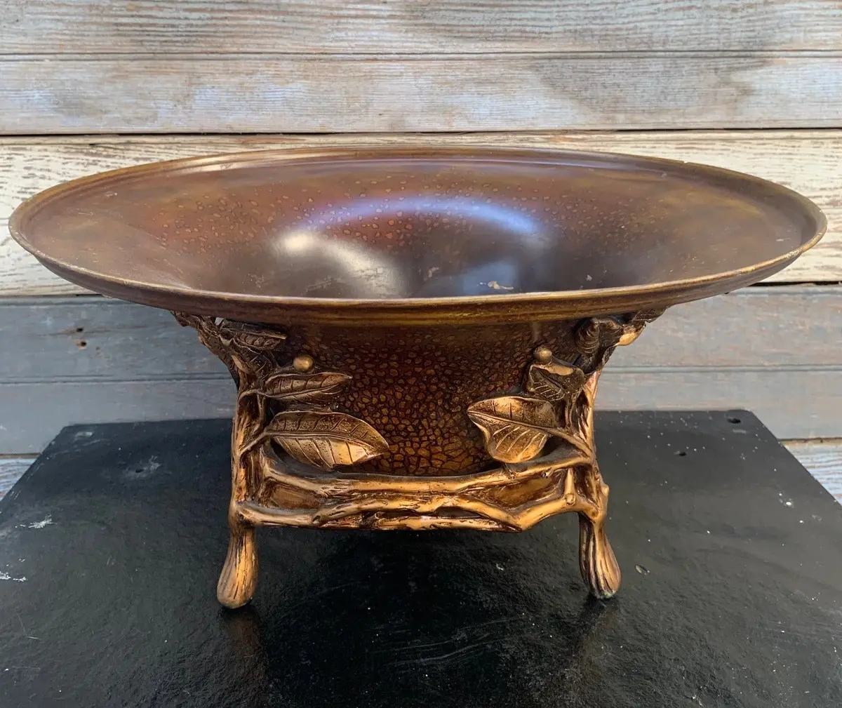 Chinese Compote With Foliate Design - Not Old 1