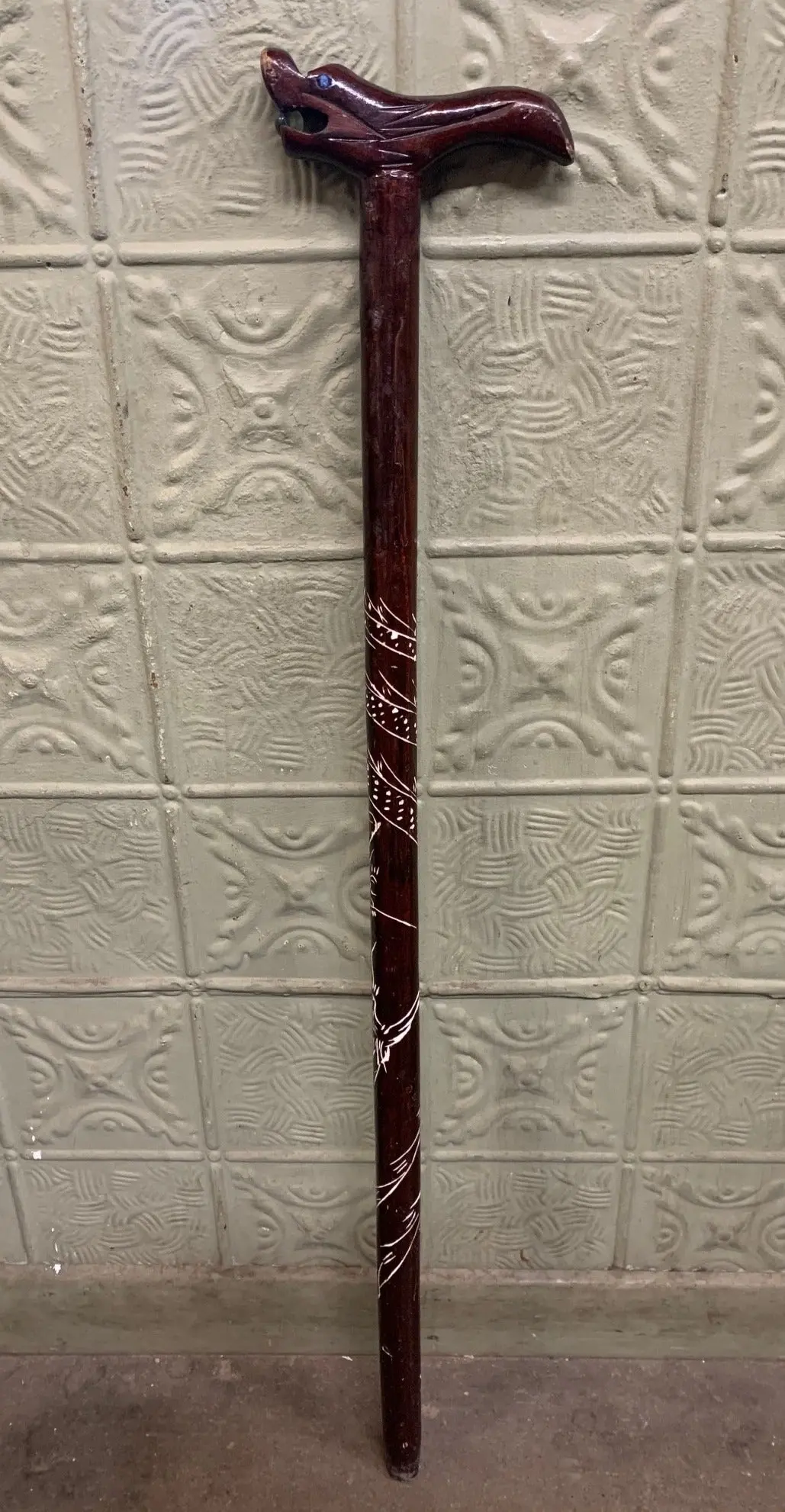 Carved Walking Stick 1