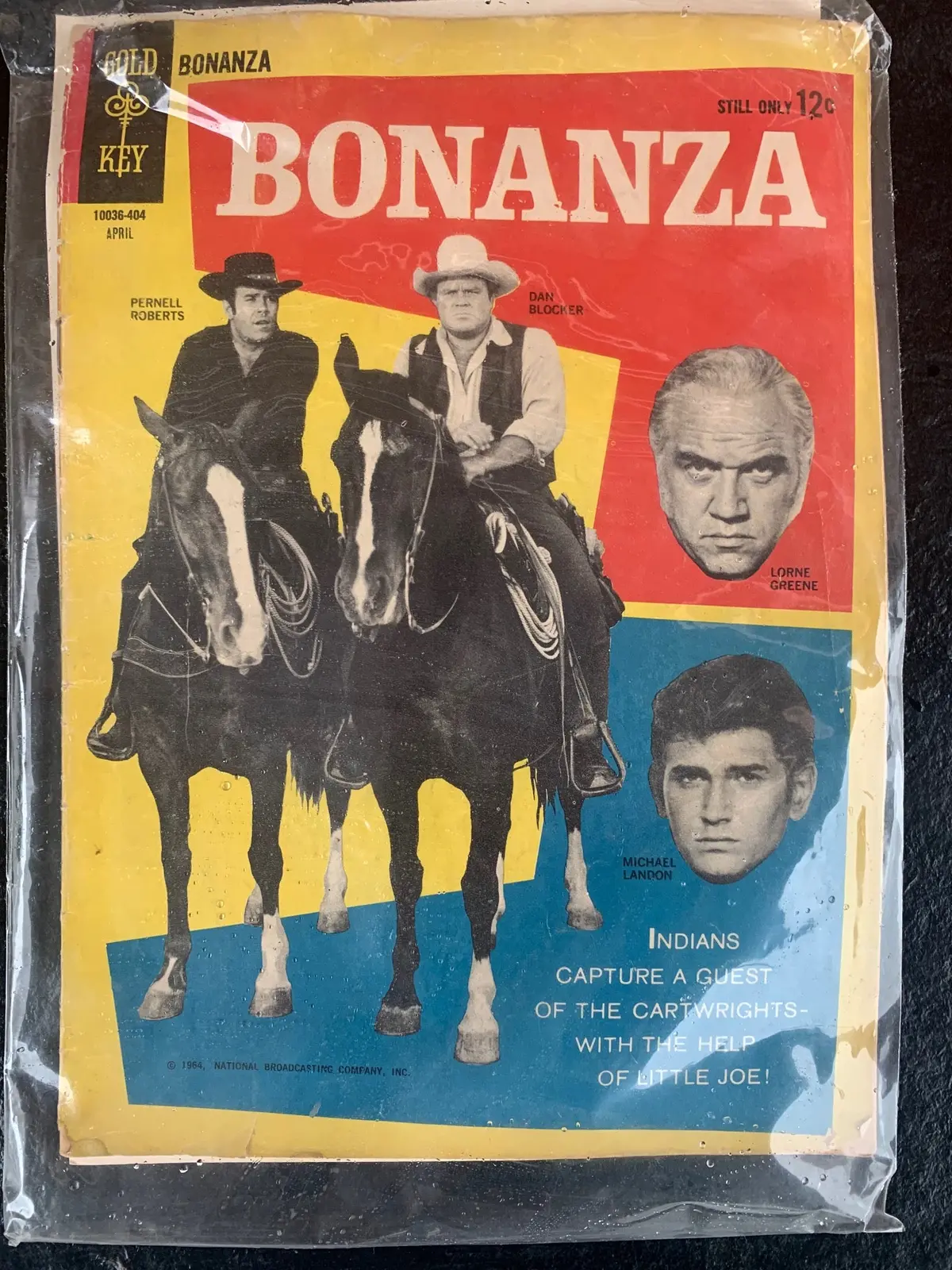 1960'S Bonanza Cowboy Comic Book 1