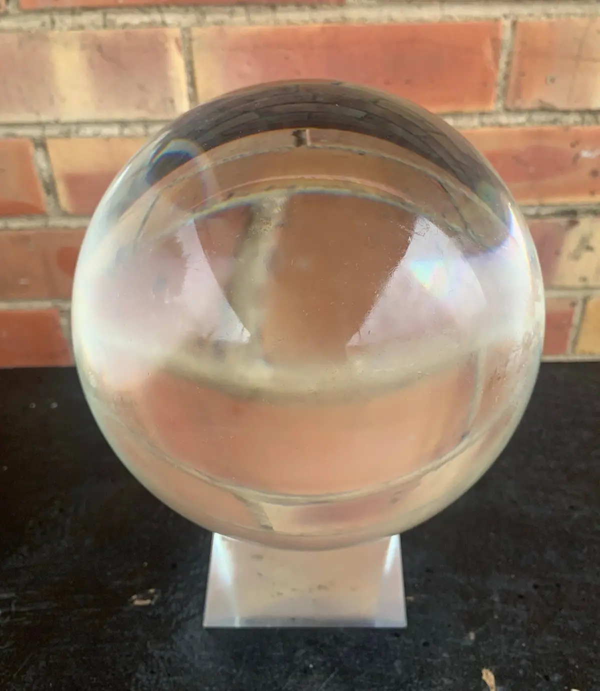Big Crystal Ball On Stand 1