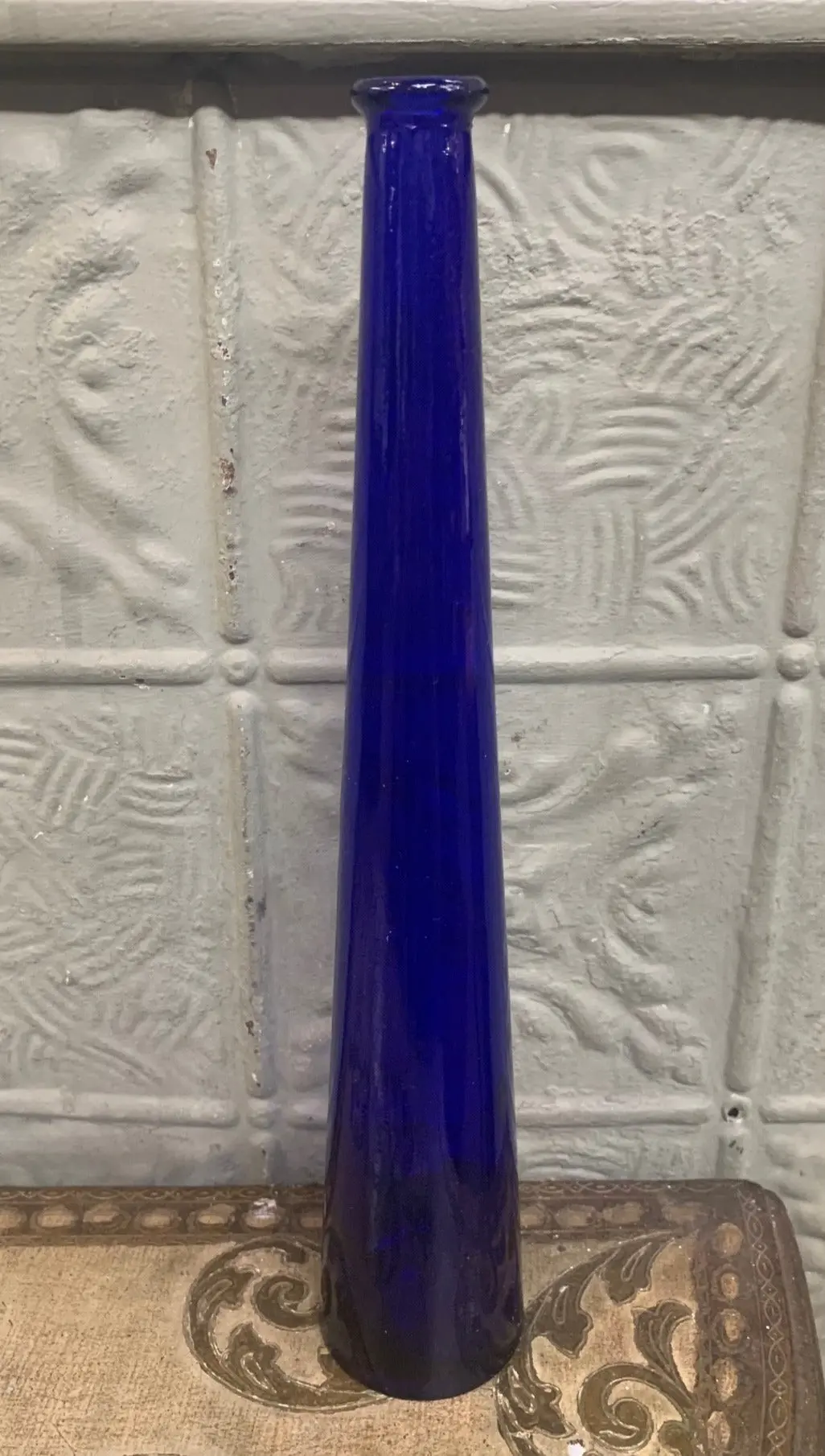 Tapered Cobalt Tall Vase 1