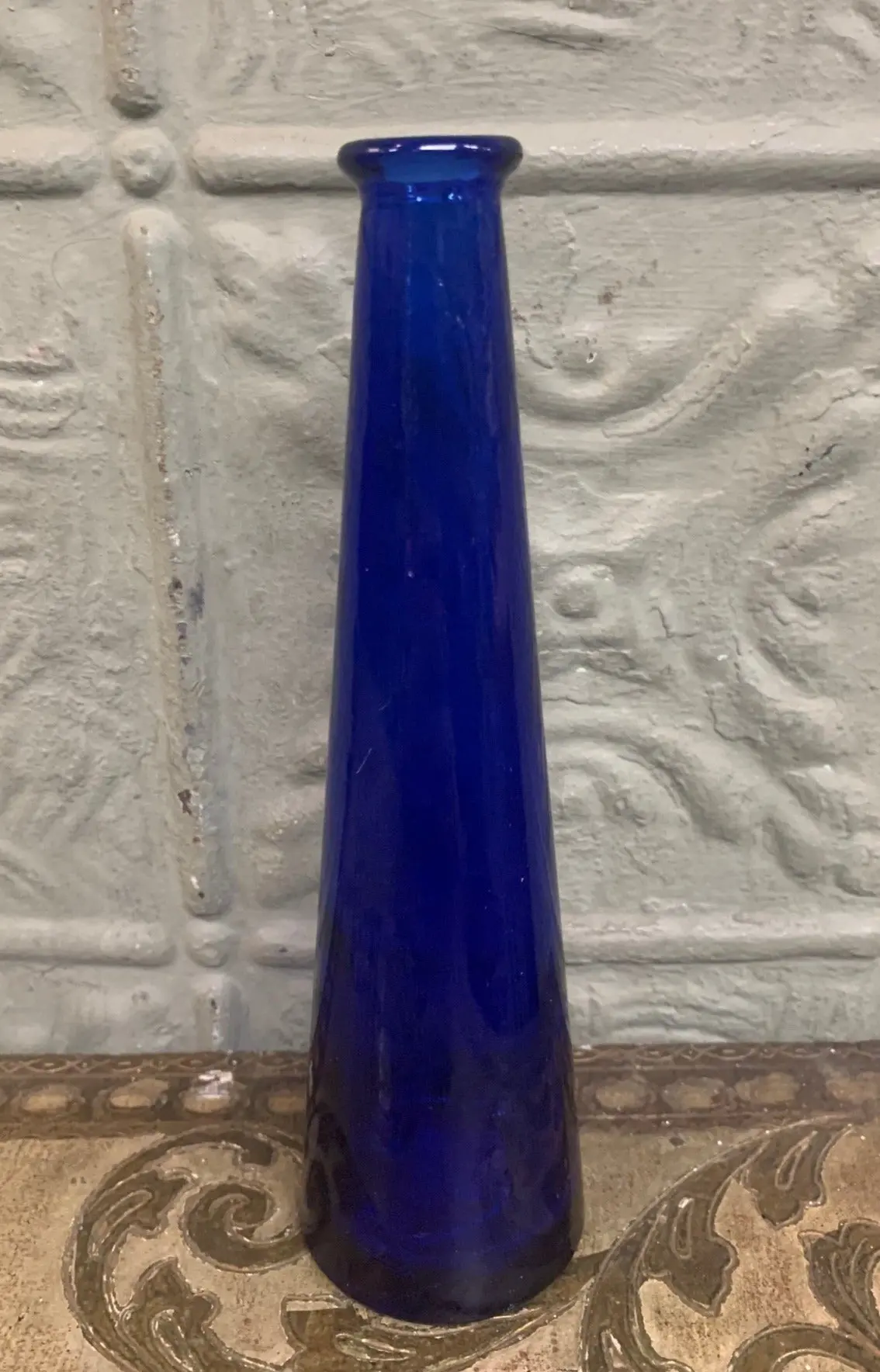 Tapered Cobalt Small Vase 1