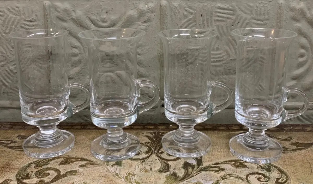 Set Of 4 Irish Coffee Glasses 1