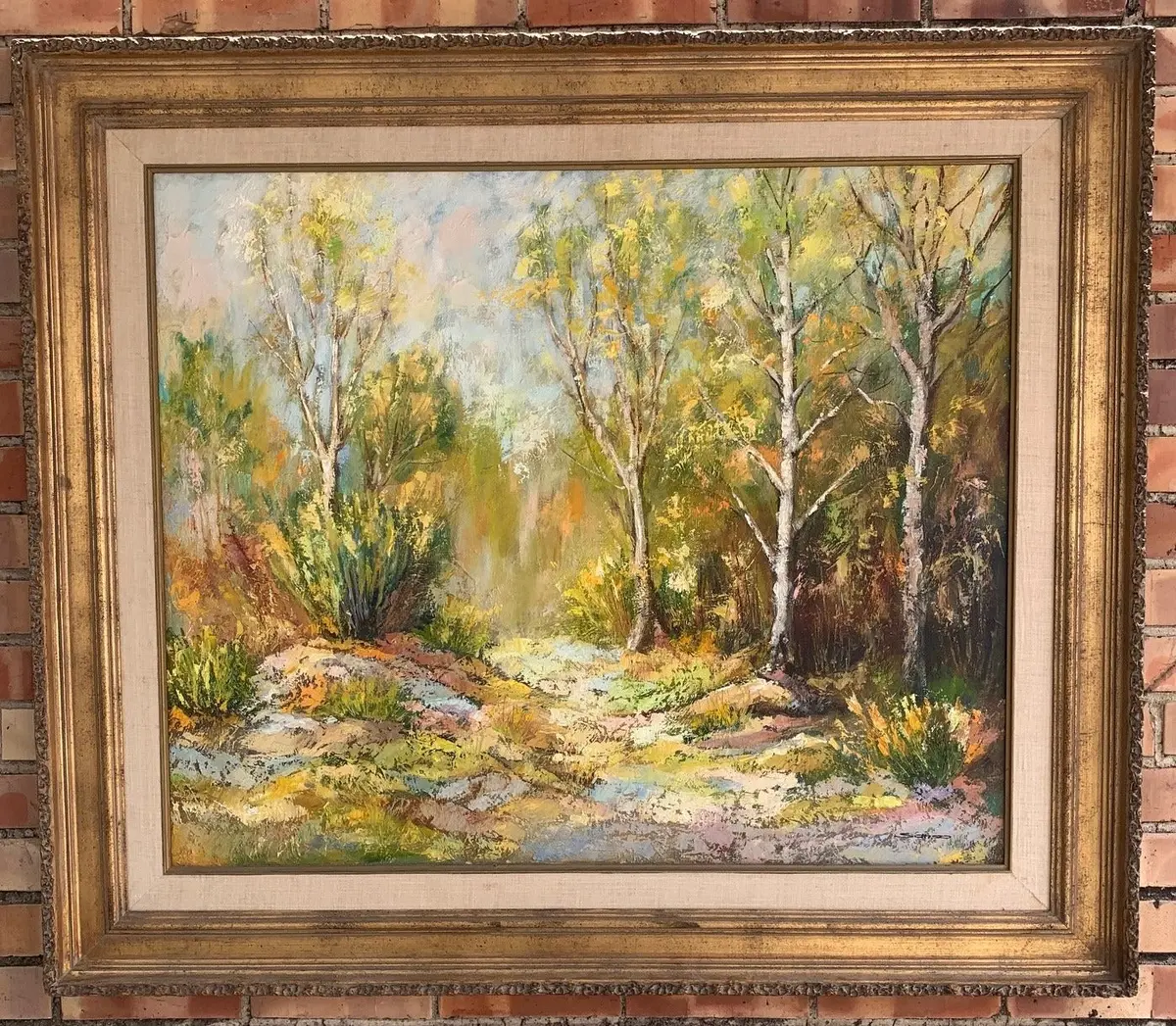 Landscape Oil Painting By Juvenal Sanso 1