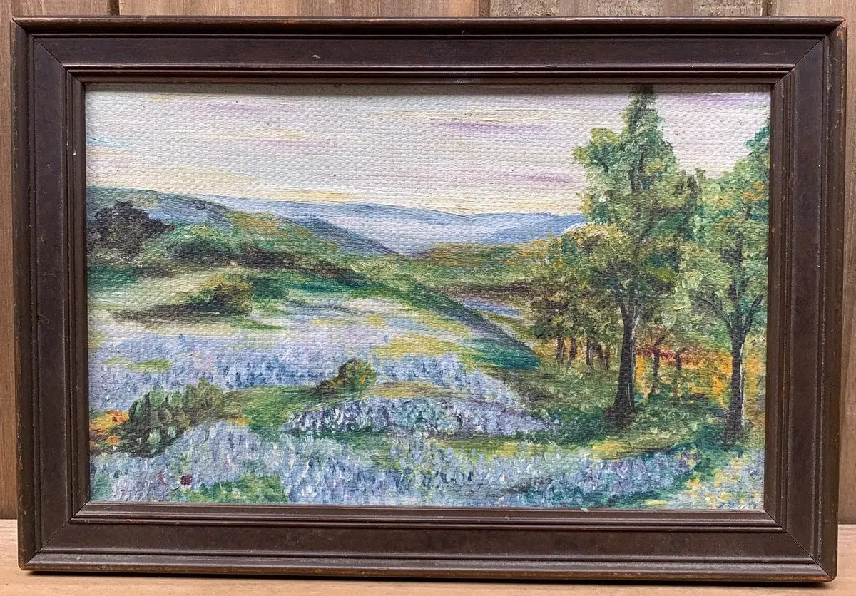 Framed Landscape Oil Painting 1