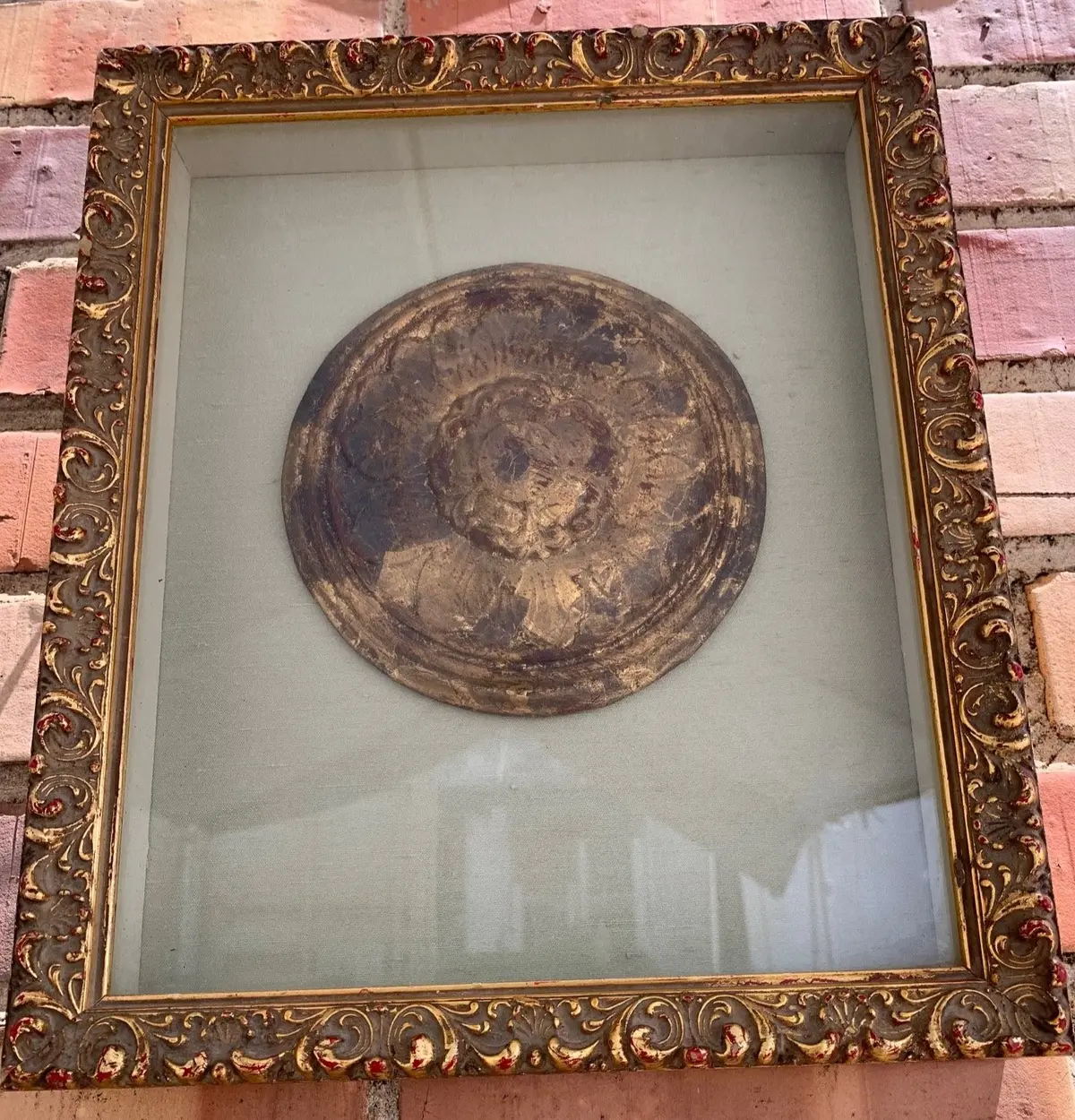 Small Gold Framed Rosette - Not Old 1