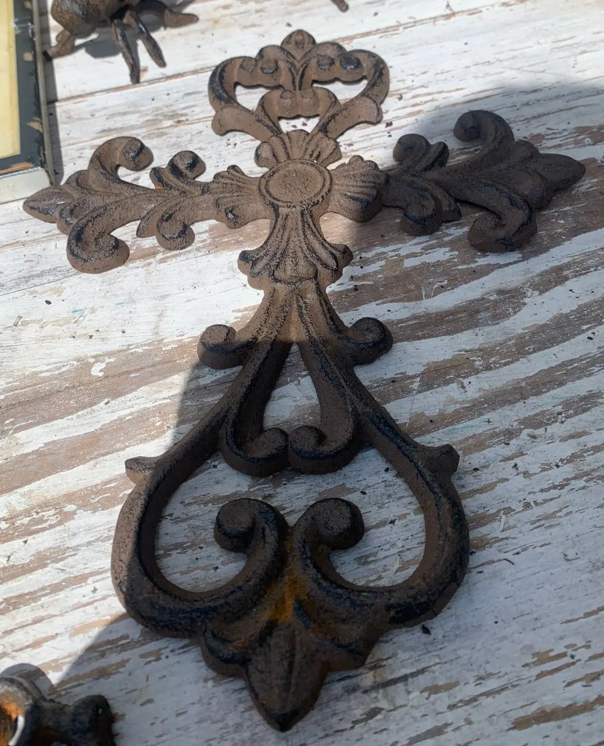 Fancy Cast Iron Cross 1