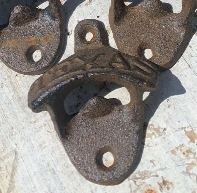 Cast Iron Wall Mounted Bottle Opener 1