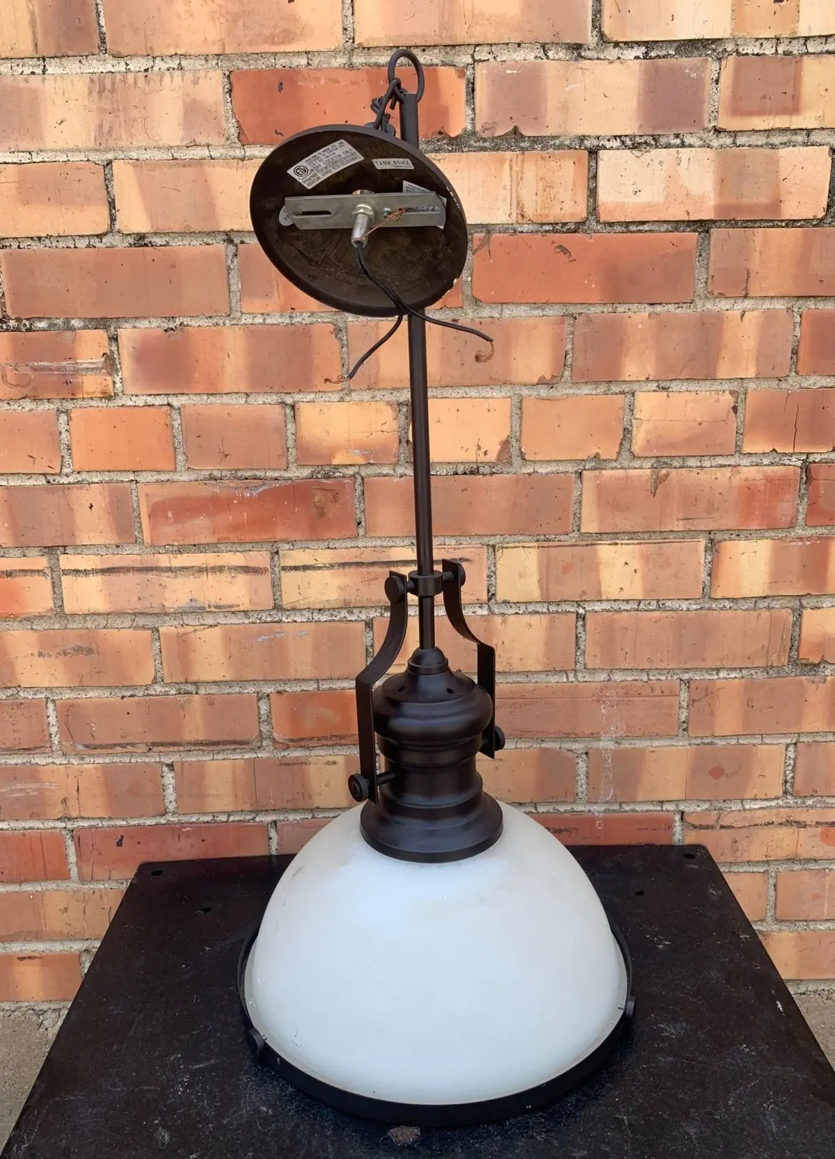Industrial Domed Kitchen Light 1