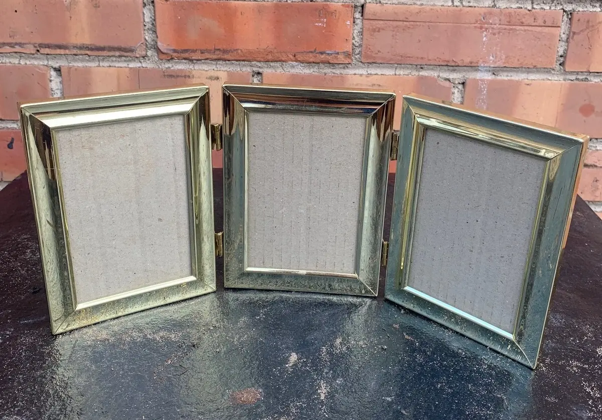 Gold Colored Small Frame Trio 1