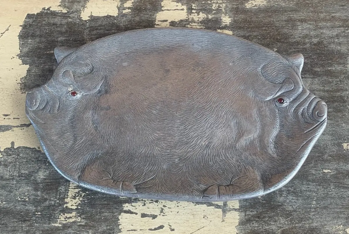 Aluminum Pig Platter 1