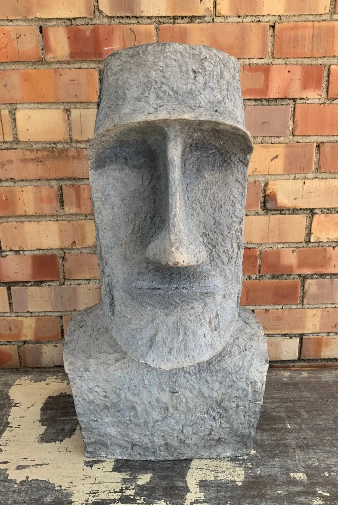 Composition Easter Island Bust 1