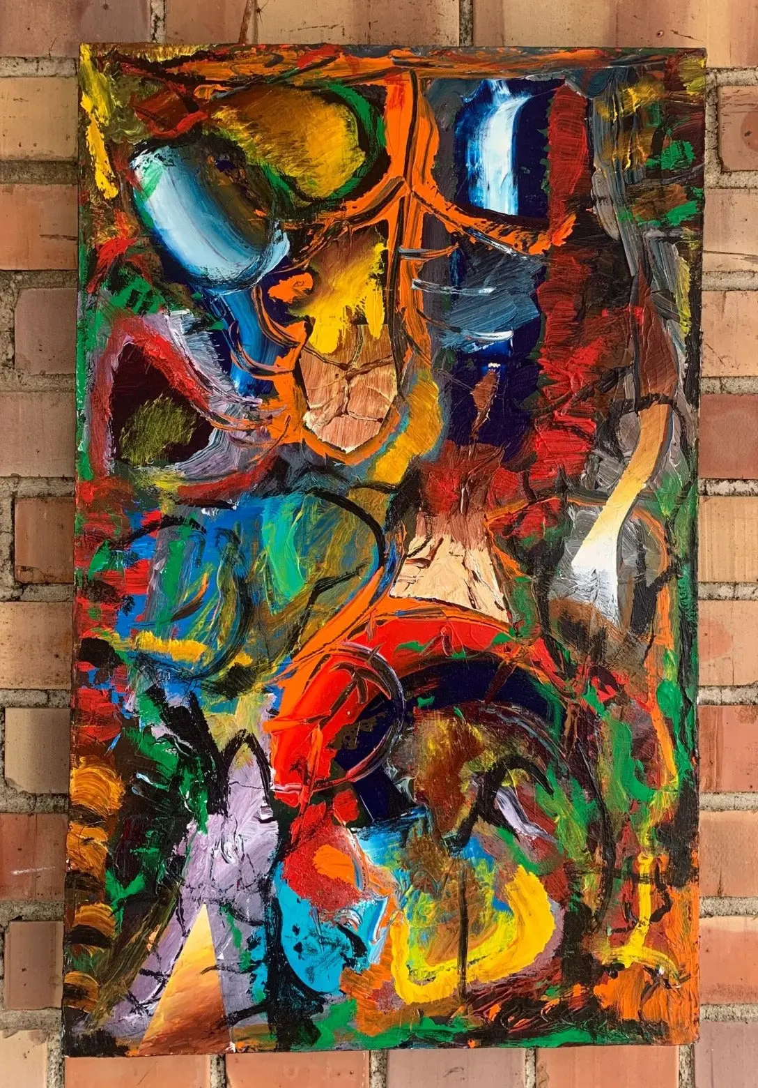 Colorful Abstreact By Besso Onelly "Story From A Stranger" 1