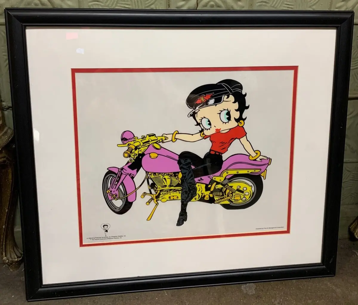 Betty Boop Framed Art 1