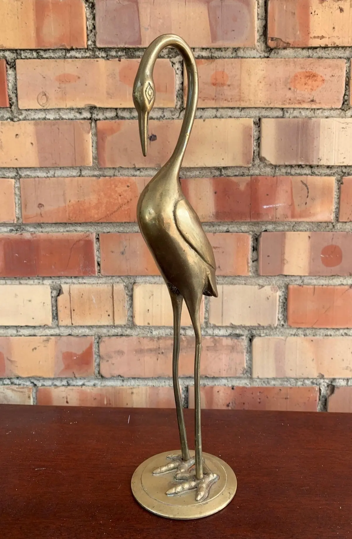 Tall Brass Bird 1