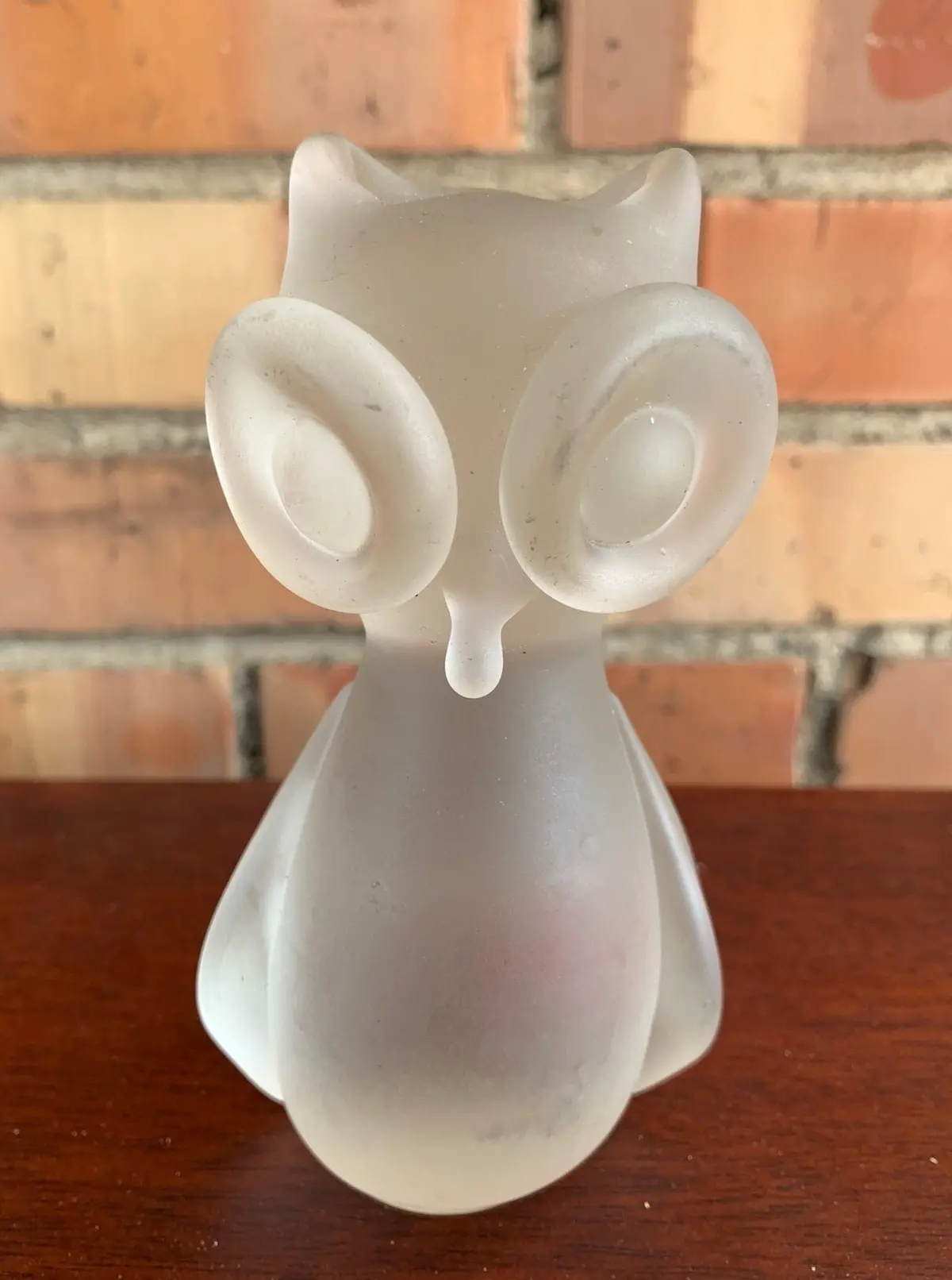 Glass Owl Statue 1