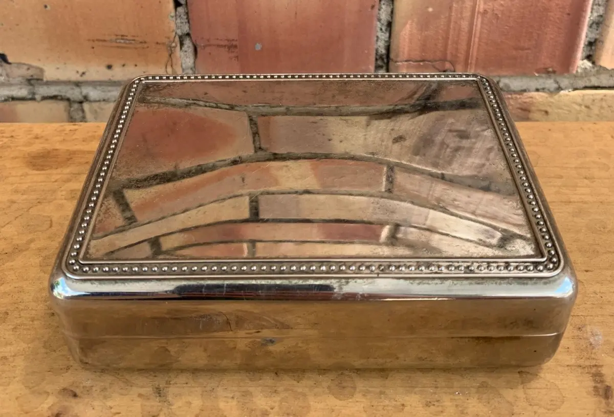 Silver Metal Small Box 1
