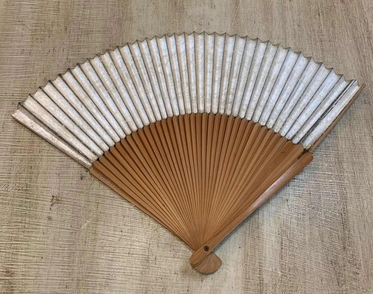 Silver Chinese Fan 1