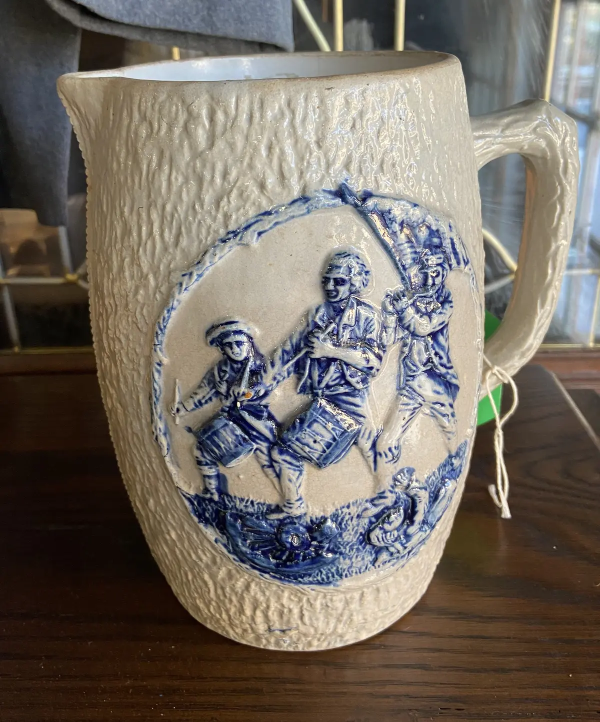 George Washington Pitcher Salt Glaze 1