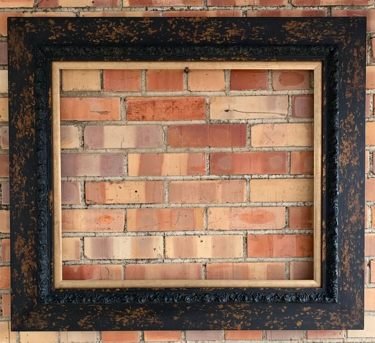 Brown Tortoise Colored Frame With Gold Liner 1