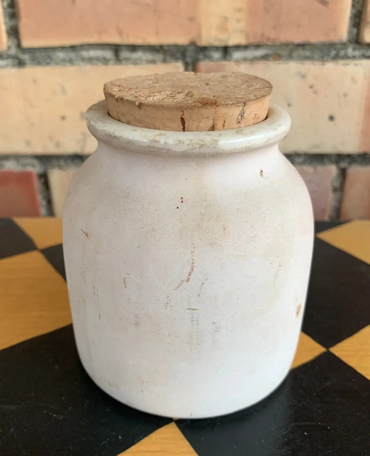 Mini Crock With Cork Lid 1