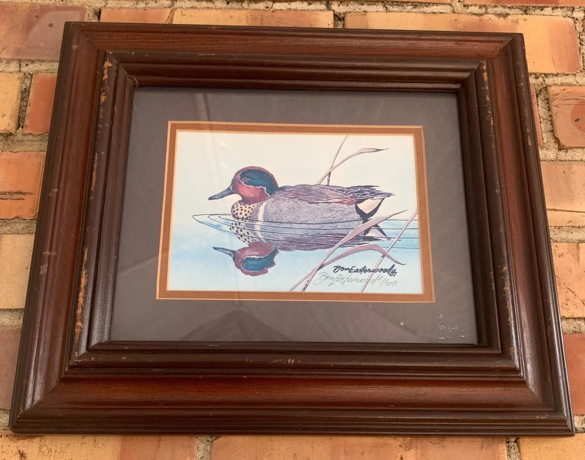 Don Easterwood Signed And Numbered Duck Print 1