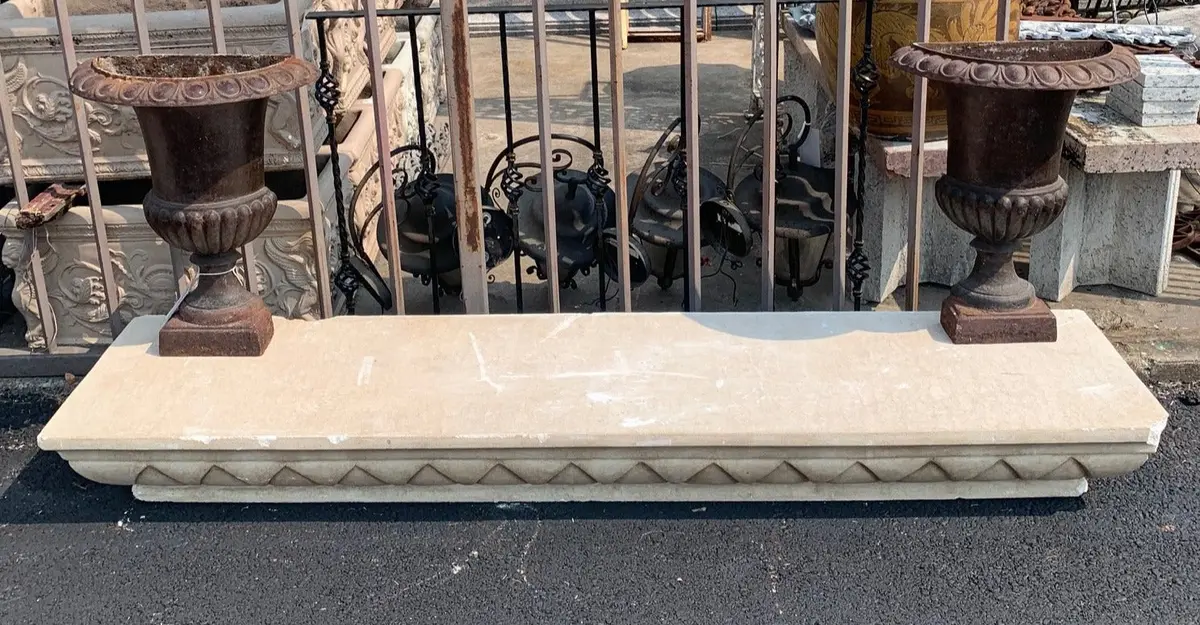 As Found Concrete Mantle Shelf 1