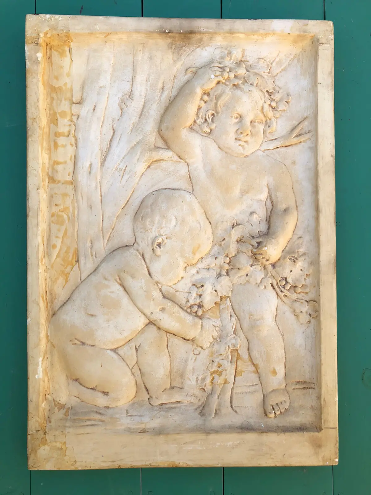 Plaster Relief With Cherubim 1