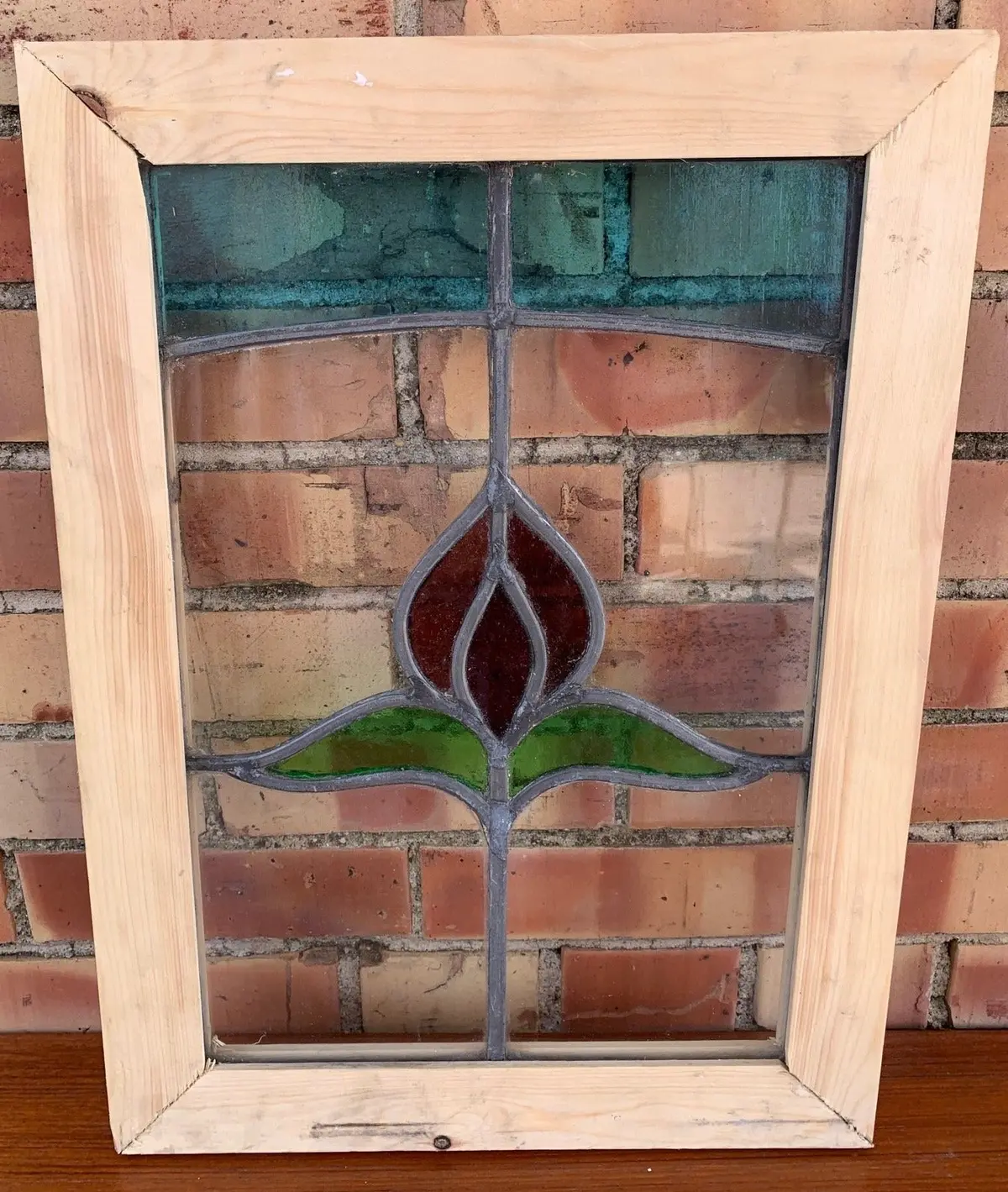 Reframed Stained Glass Window 1