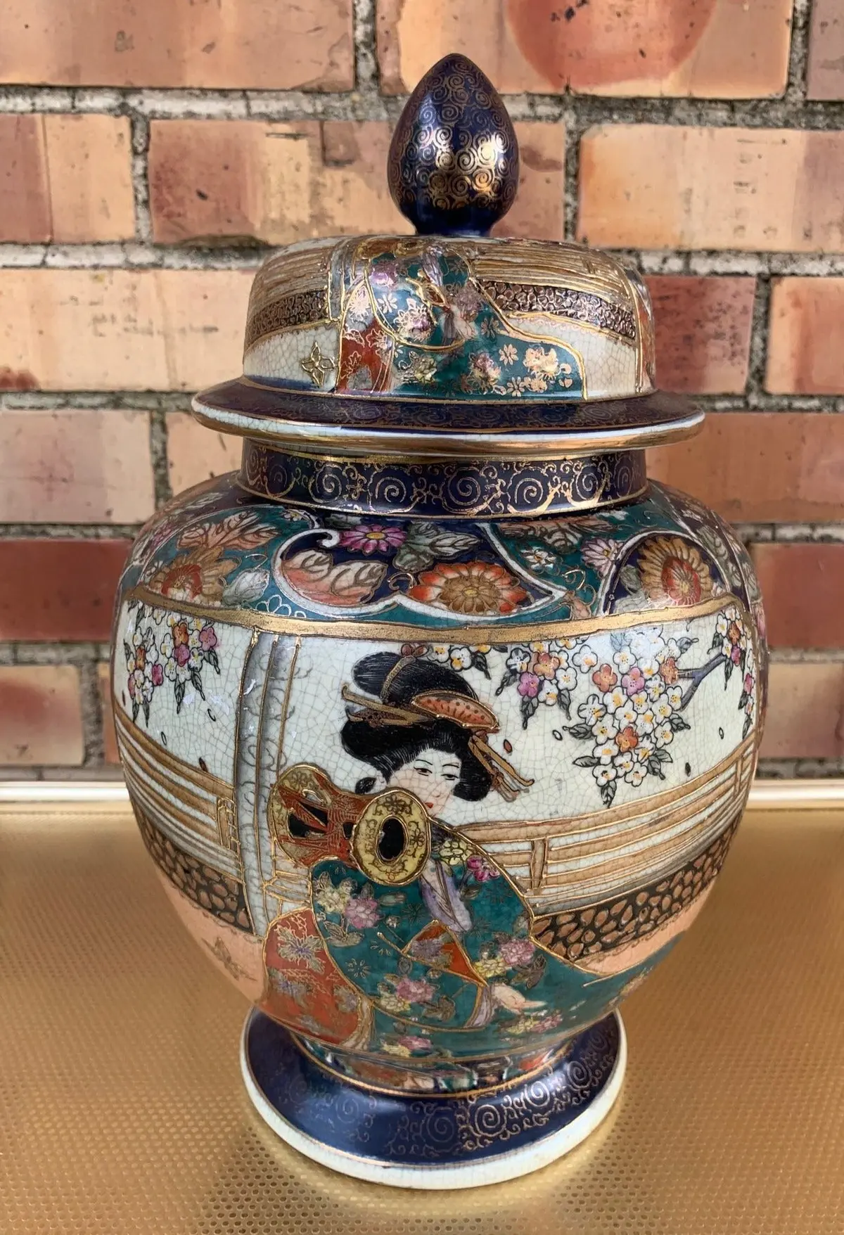 Asian Urn With Lid 1