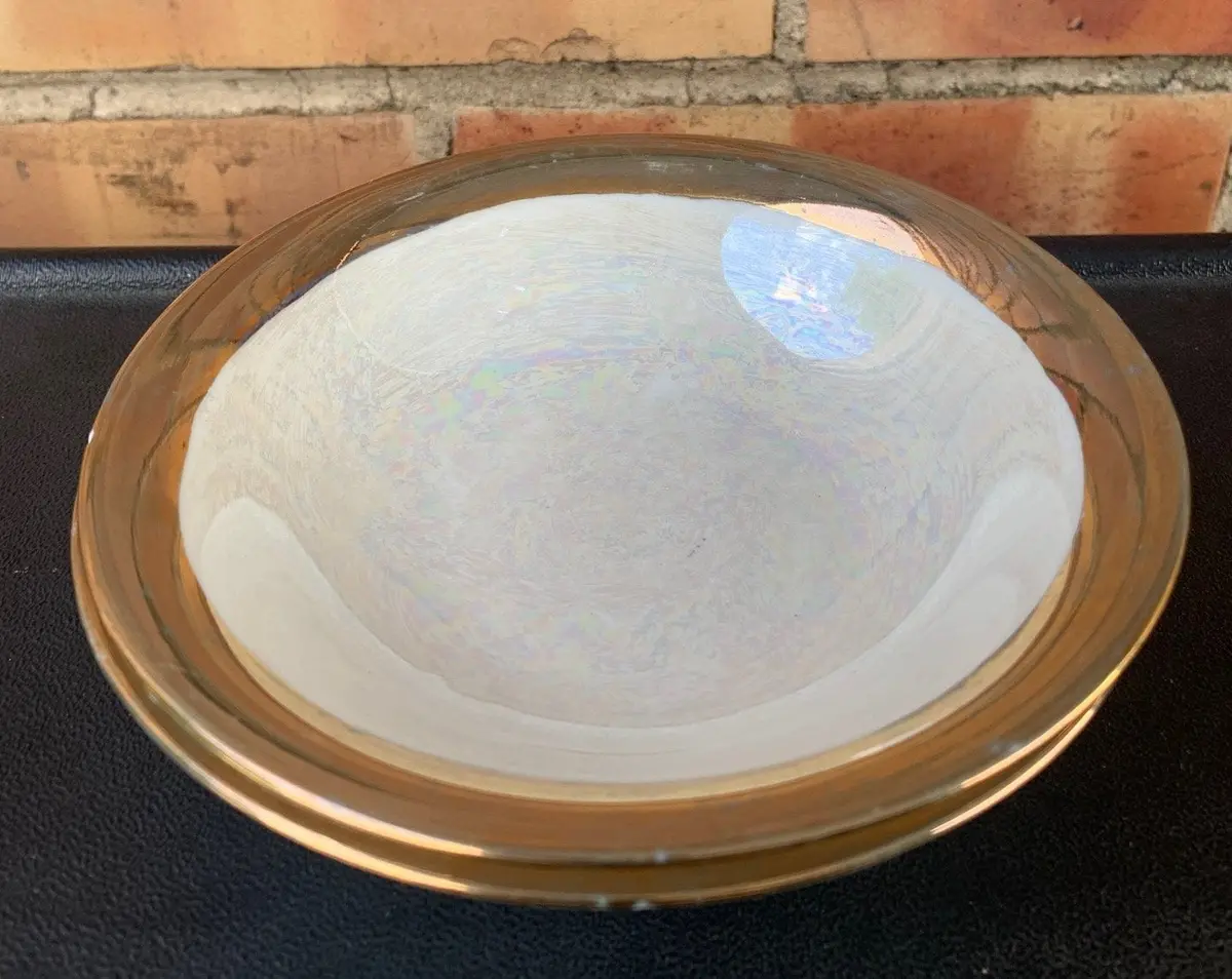 Pair Of Lusterware Berry Bowls 1