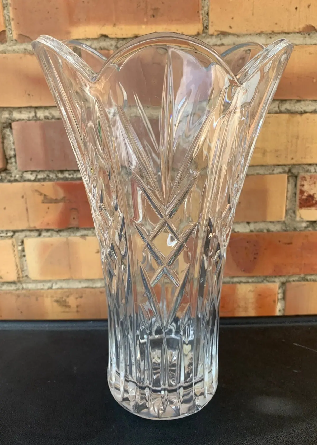 Large Crystal Vase 1