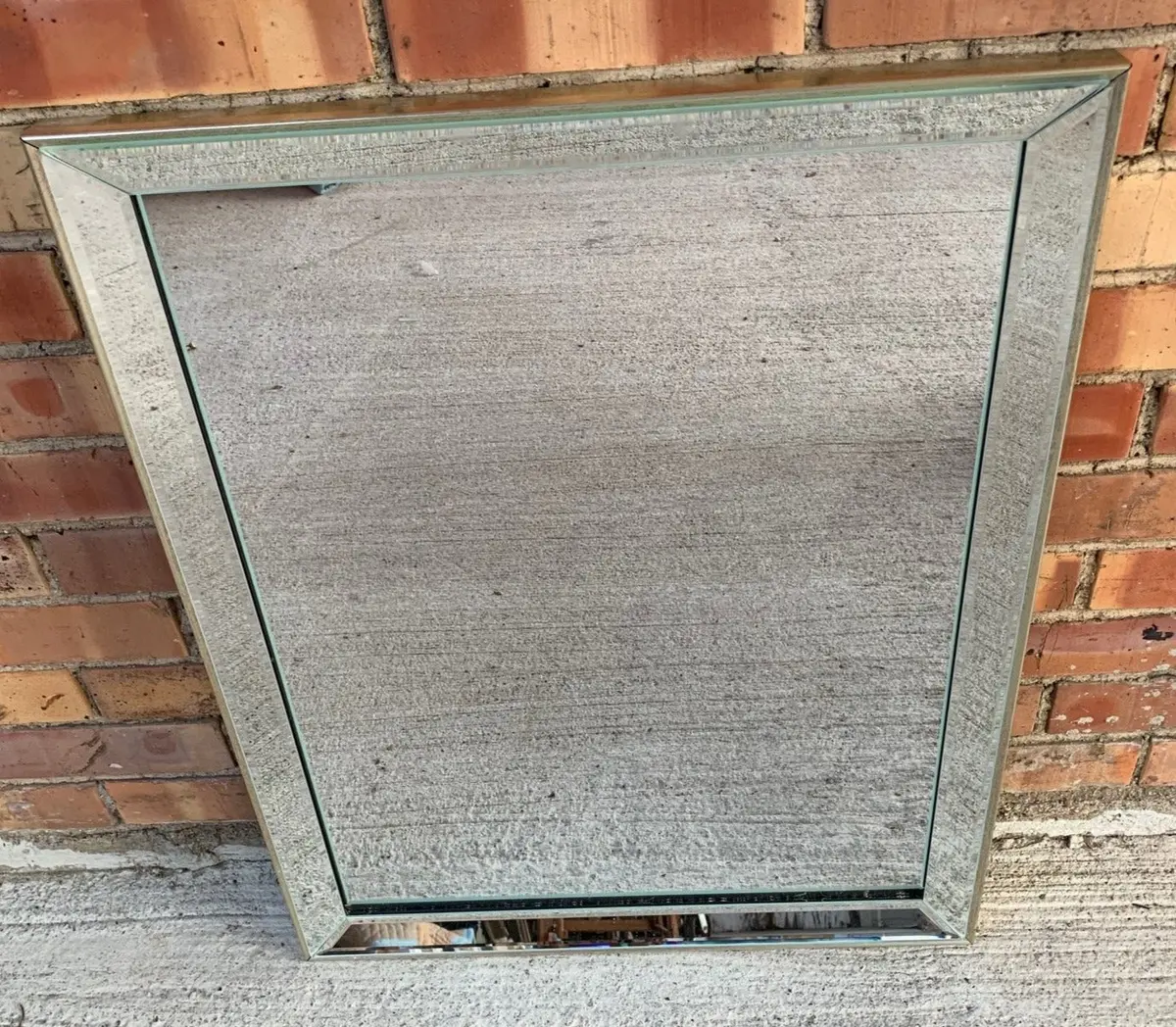 Not Old Rectangular Beveled Mirror 1