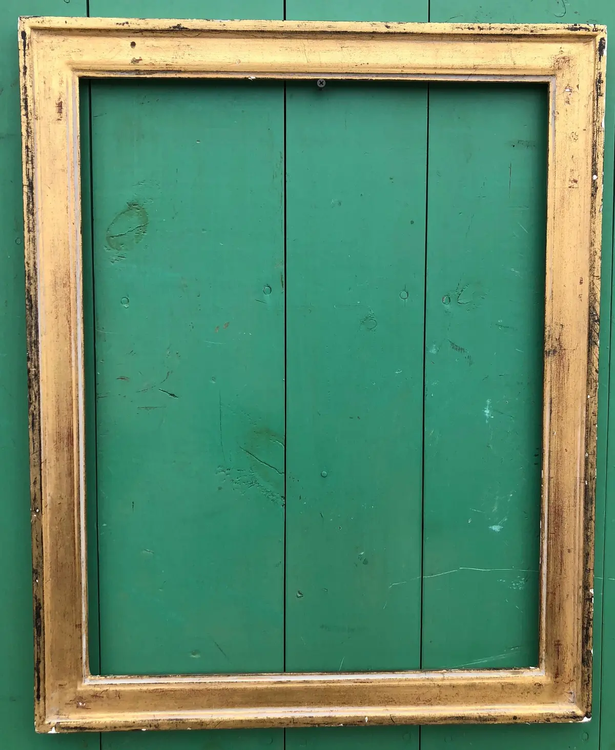 Distressed Gold Frame 1